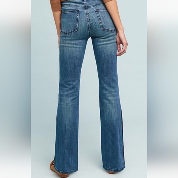 High Rise Button Detail Bootcut Jeans 🪞 - Picture 7 of 10